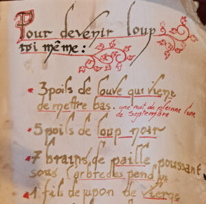 Parchemin de maléfice